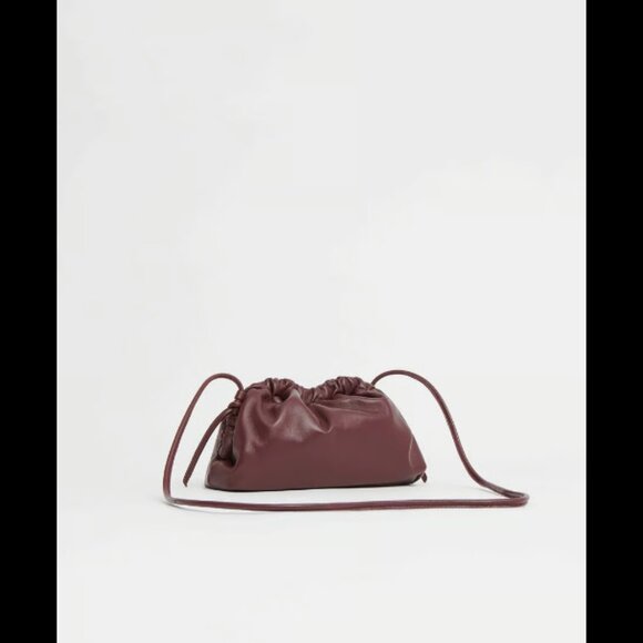 Mansur Gavriel Mini Cloud Clutch in Claret NWOT - Picture 4 of 9